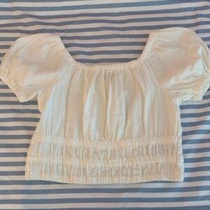Elegant White Kids Top